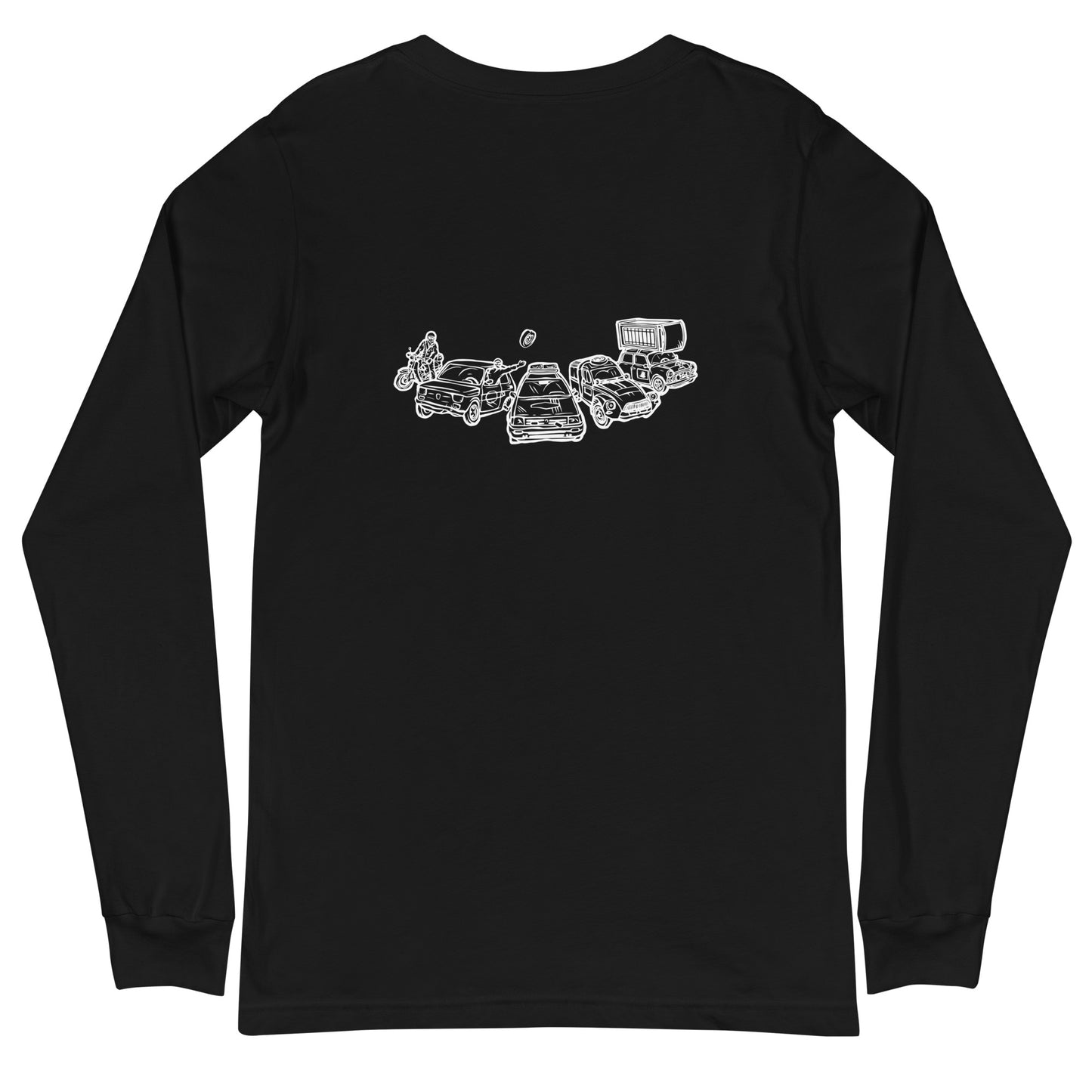 Mongol Rally Long Sleeve Top of Maverick Motors