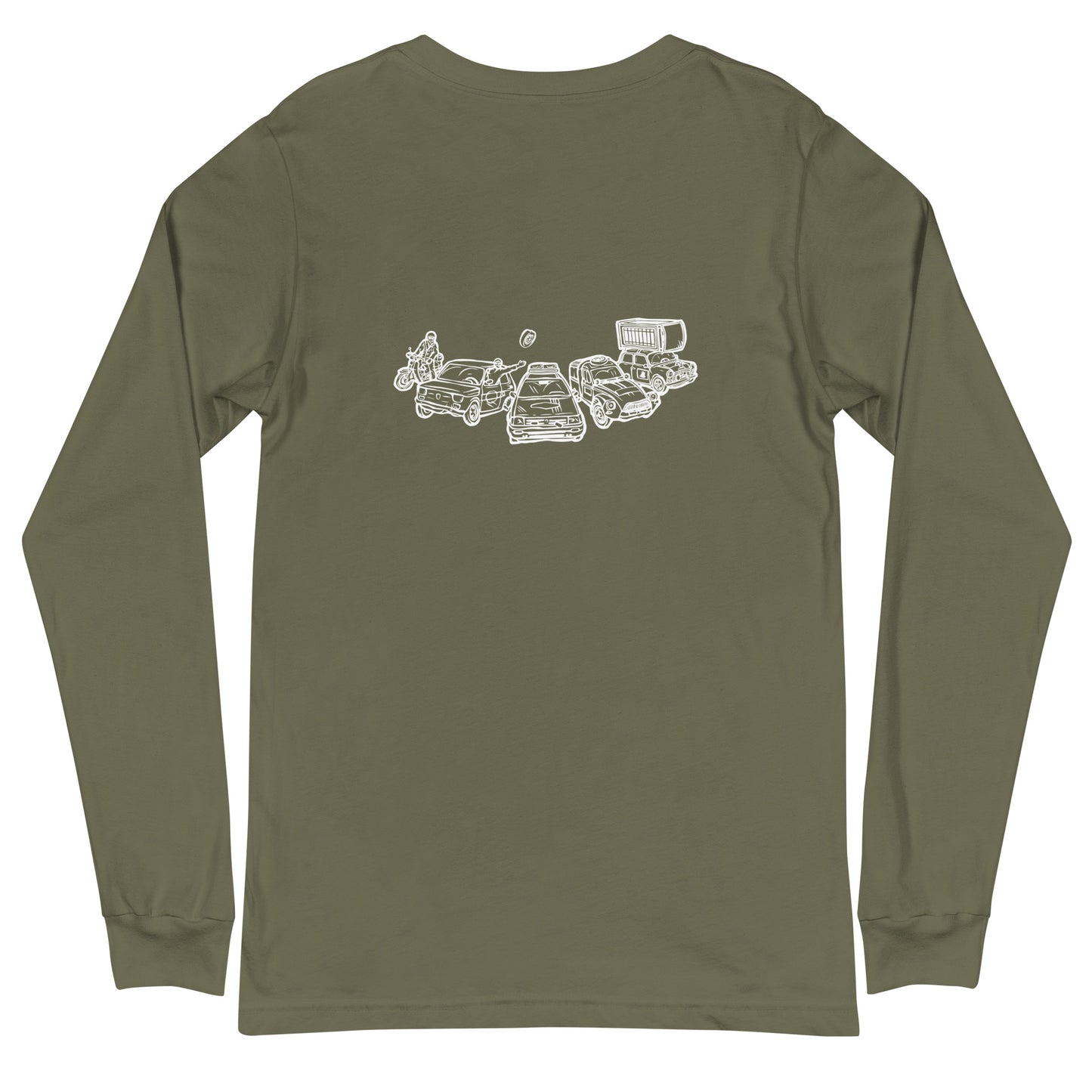 Mongol Rally Long Sleeve Top of Maverick Motors