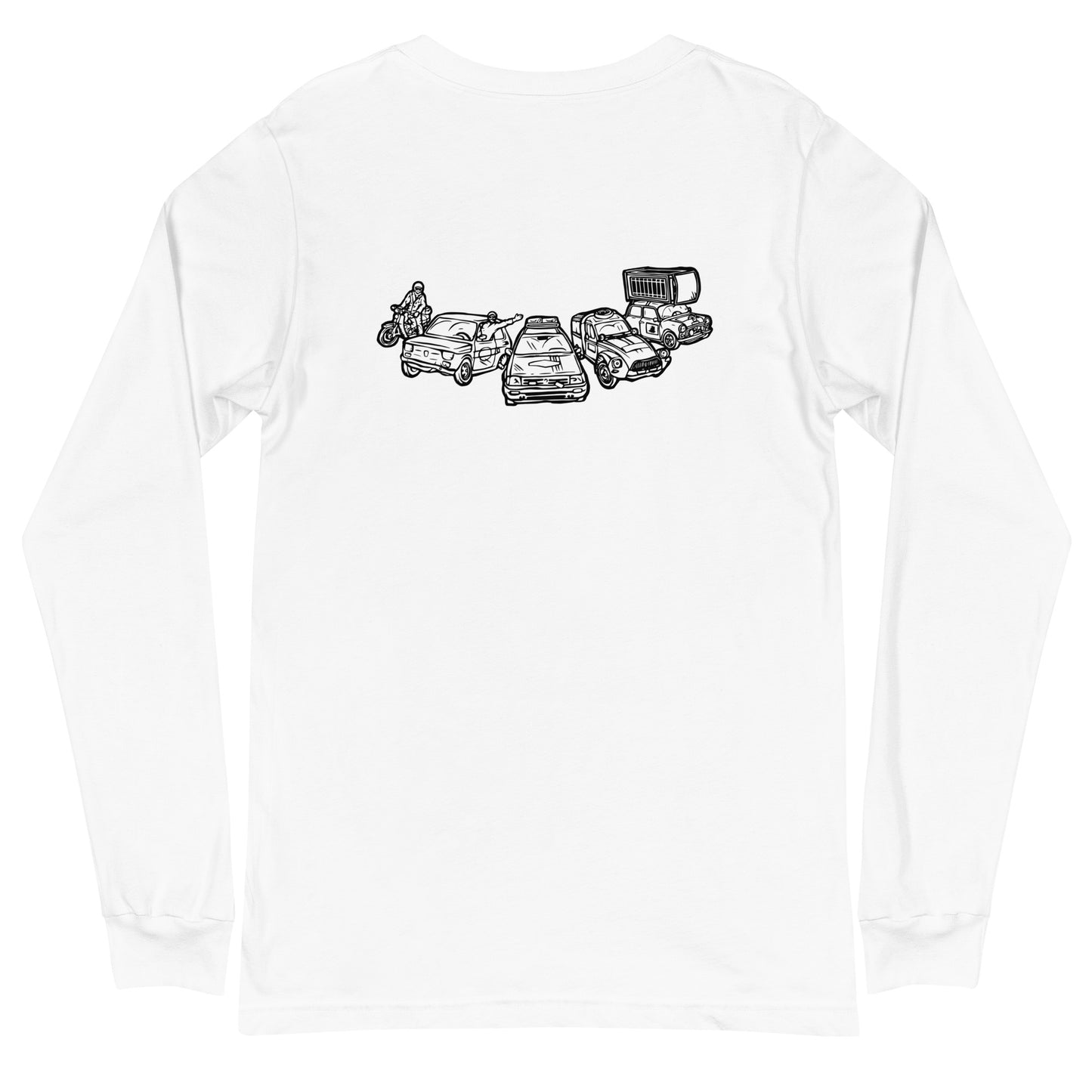 Mongol Rally Long Sleeve Top of Maverick Motors