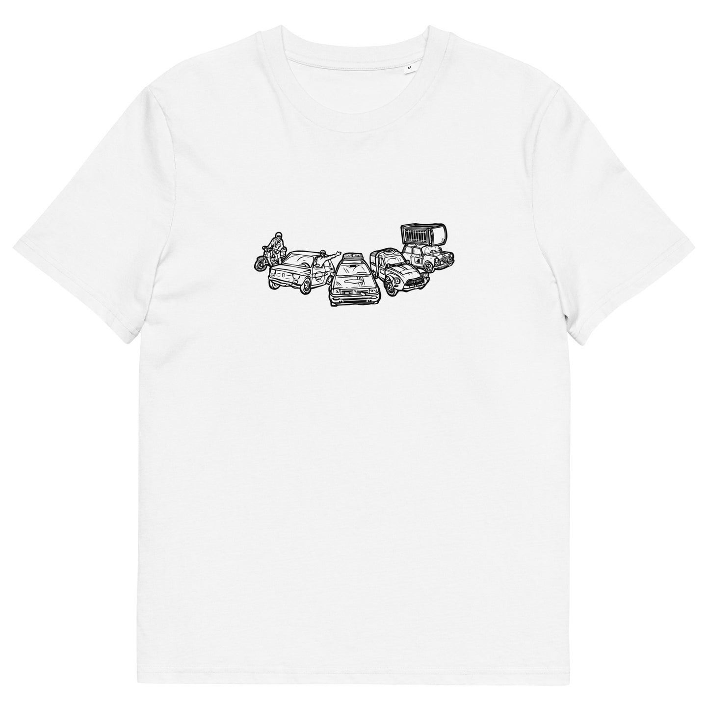 Mongol Rally T-shirt of Vehicular Vagabonds