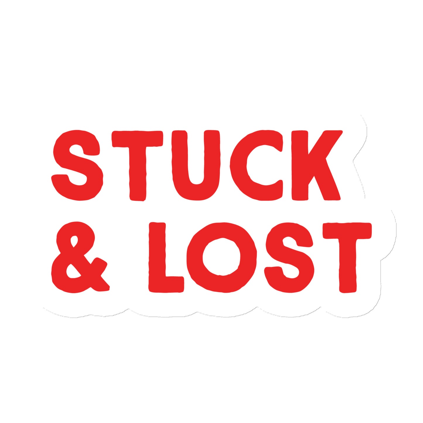 The Adventurists 'Stuck & Lost' Bumper Magnet