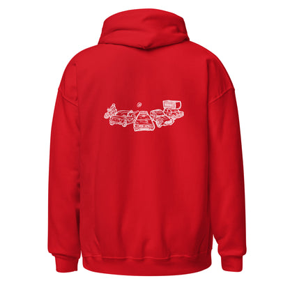 Mongol Rally Hoodie of Motoring Stupidity