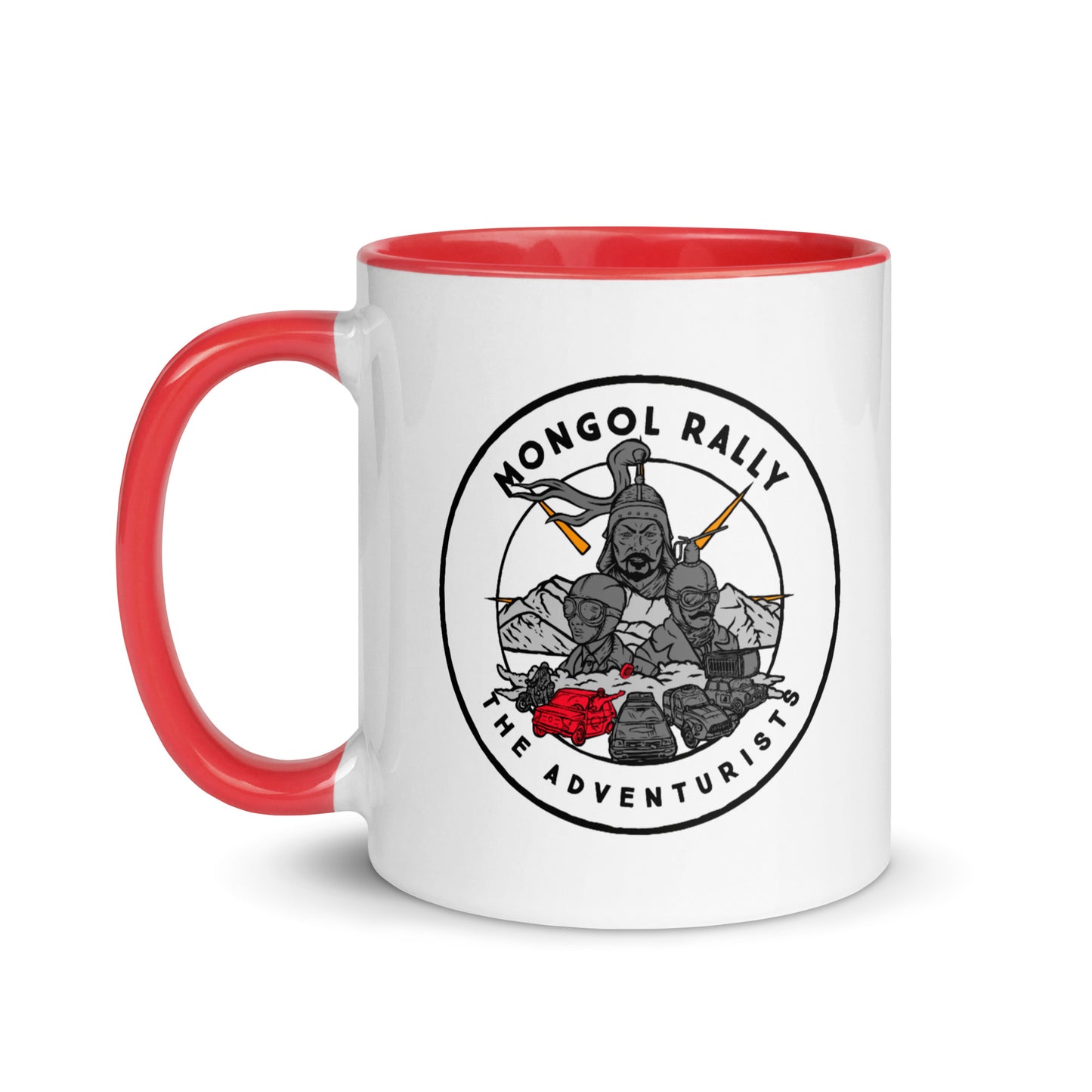 Mongol Rally Mug of Characterful Power